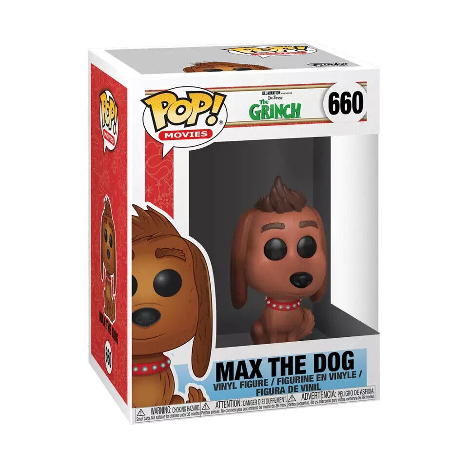 Funko Pop The Grinch Vinyl Figure: Max the Dog #660