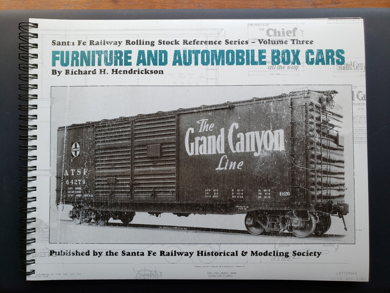 Furniture and Automobile Box Cars Santa Fe Rolling Stock Reference Series Vol 3