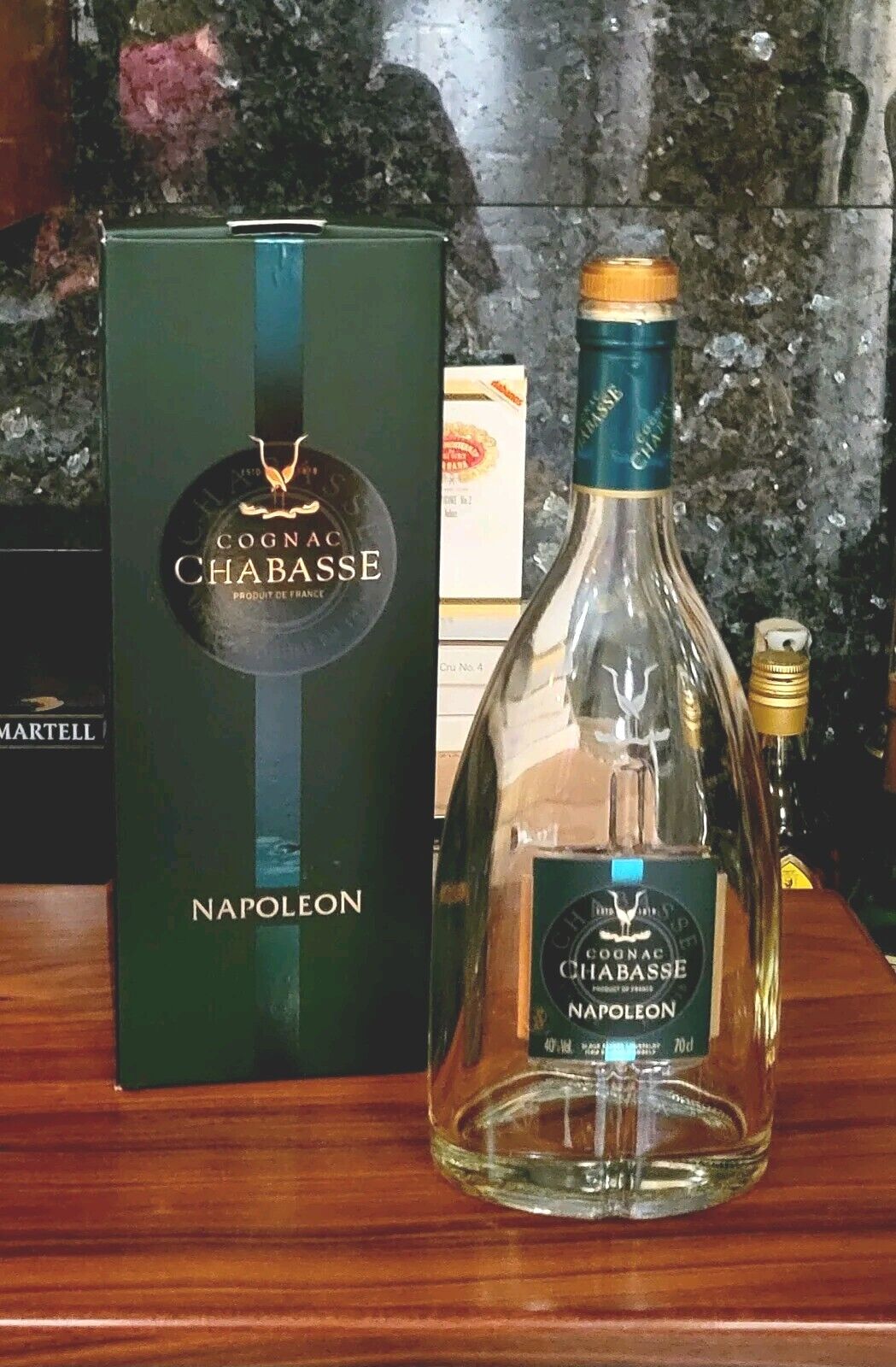 Chabasse Napoleon Cognac (empty bottle) with Gift Box 700ml Made in France