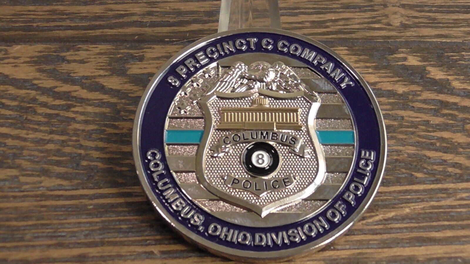 Columbus Ohio Police Department 8th Precinct C Companny Challenge Coin #108W