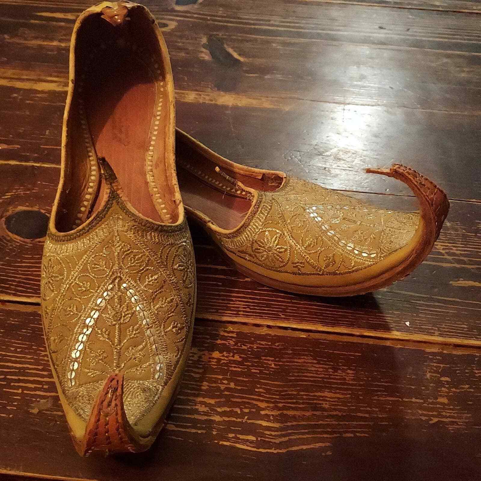 Antique Middle Eastern Aladdin Shoes