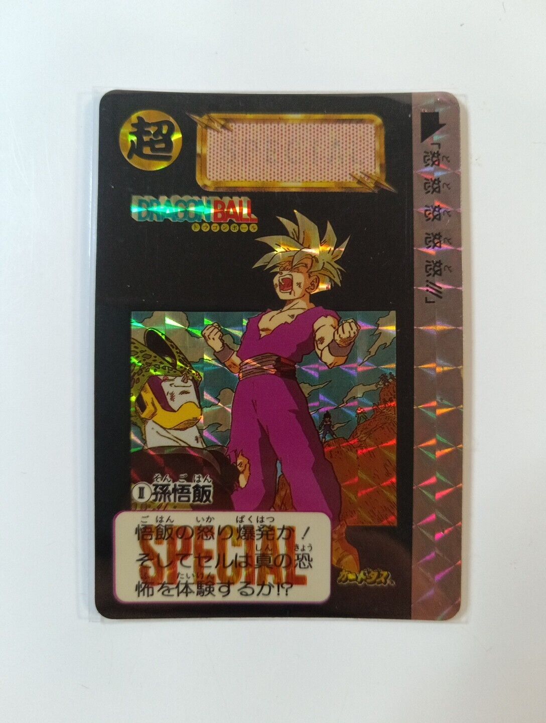 JAPAN Dragon Ball Card HK SPECIAL #2 Out of Series CARDDASS LIMITED card dbz