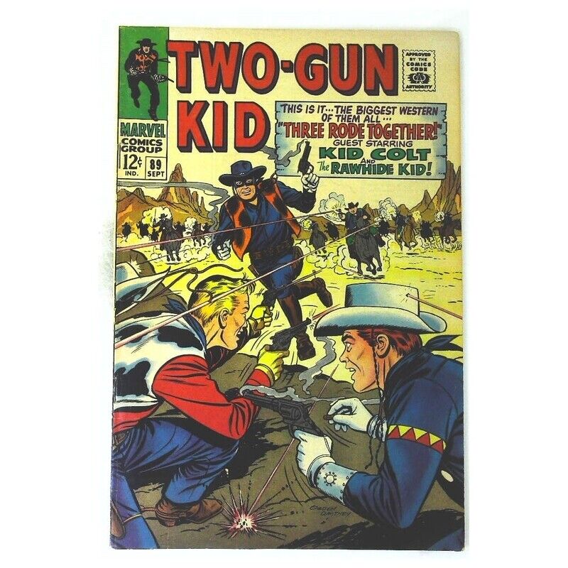 Two-Gun Kid #89 in Fine + condition. Marvel comics [q,