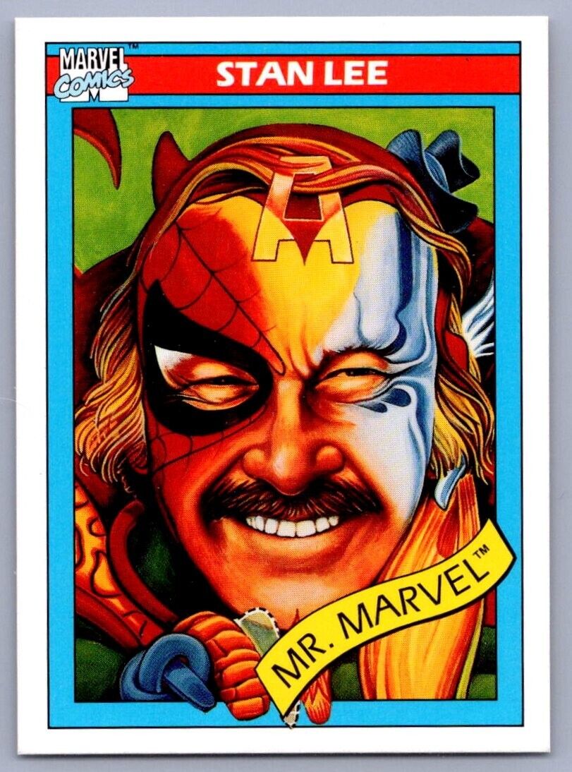 1990 Impel Marvel Universe Stan Lee #161