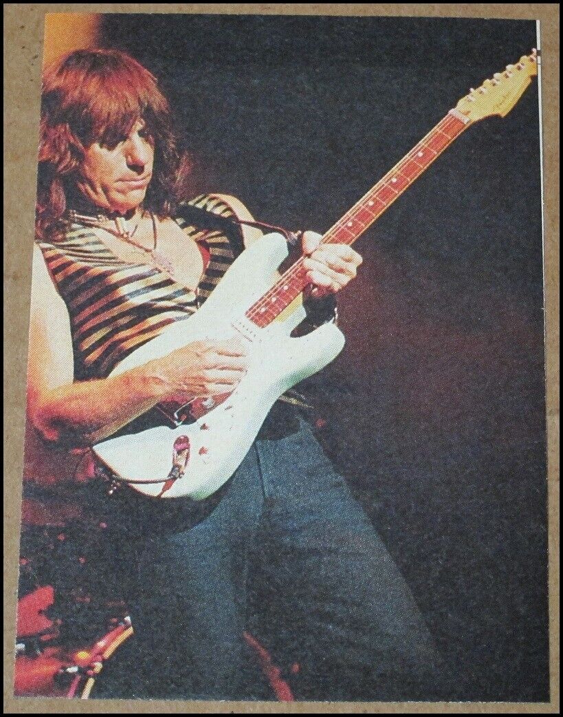 1995 Jeff Beck RS Magazine Photo Clipping 2.5\