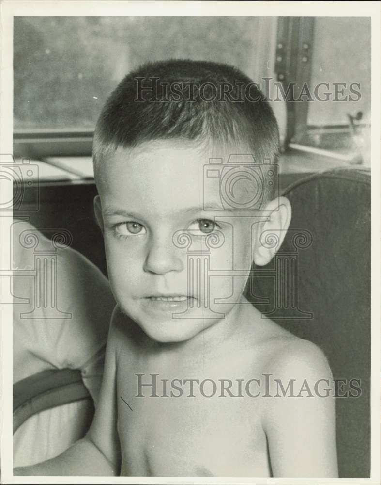 1961 Press Photo Bobby Allen Roderick, 4 years old - hpa78379