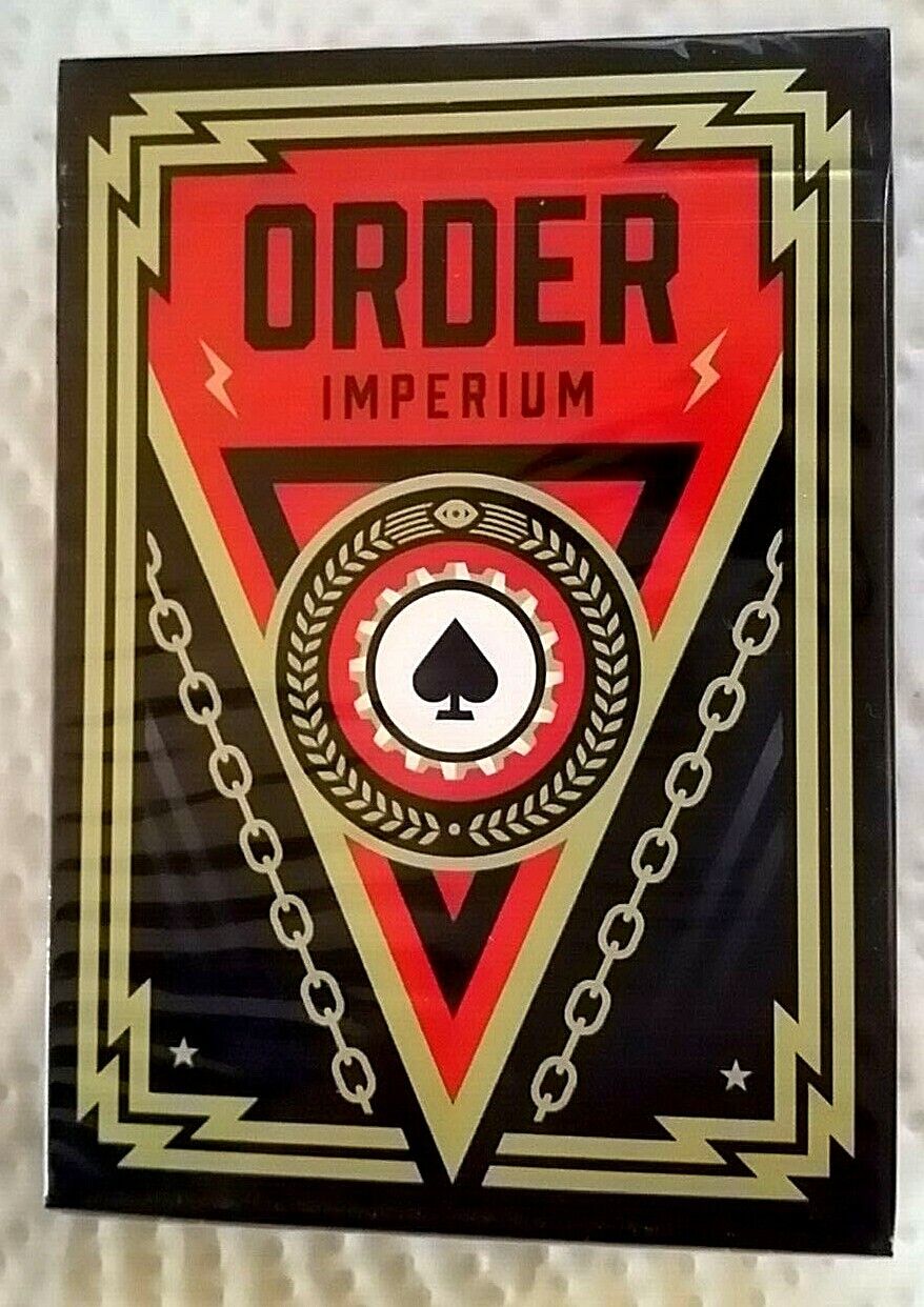  Giovanni ORDER  IMPERIUM Magic Cardistry LIMITED EDITION Playing Cards LAST ONE