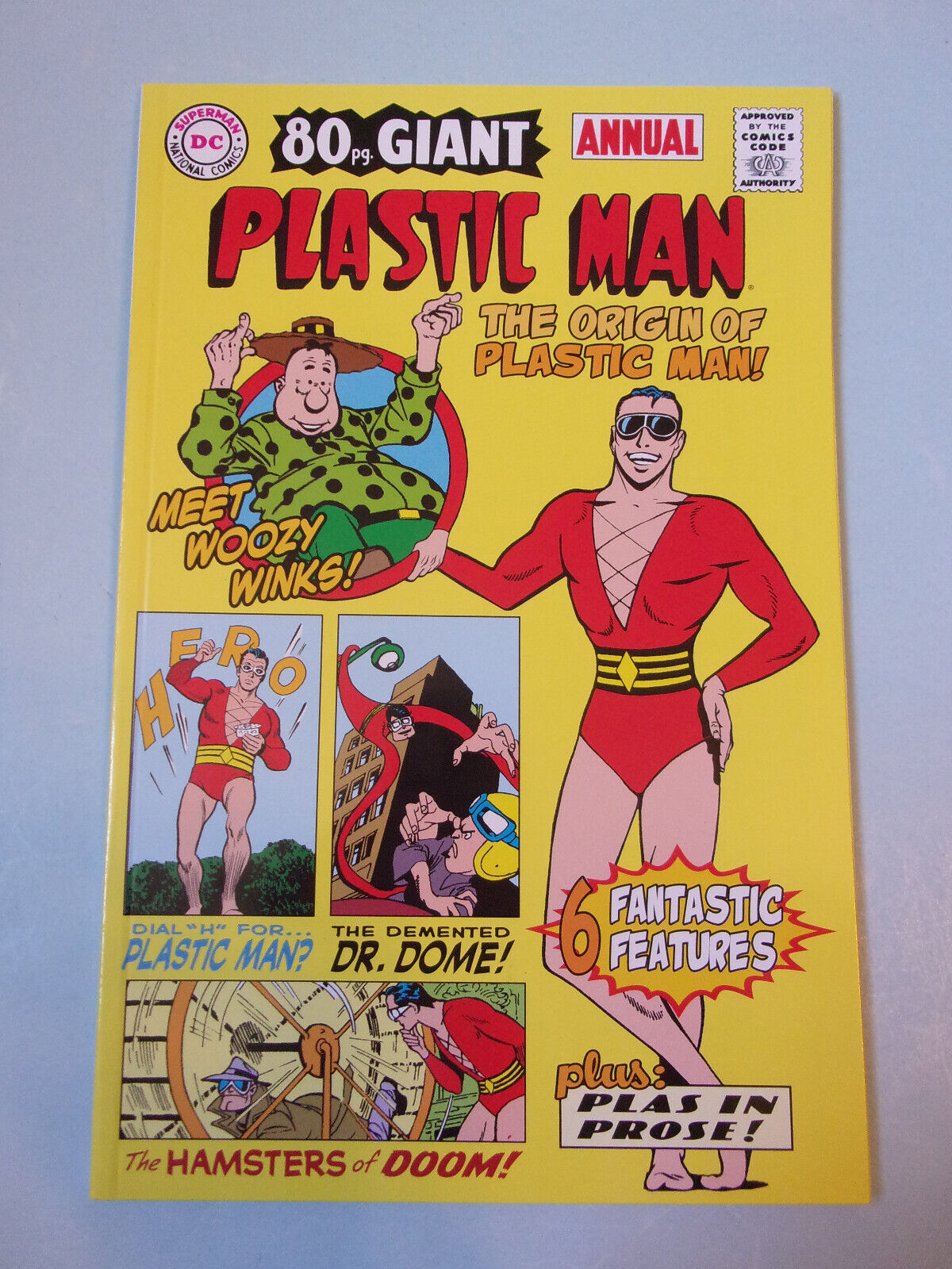 Plastic Man Annual 80-Page Giant (2003) DC Comics Origin Jack Cole Ramona Fradon