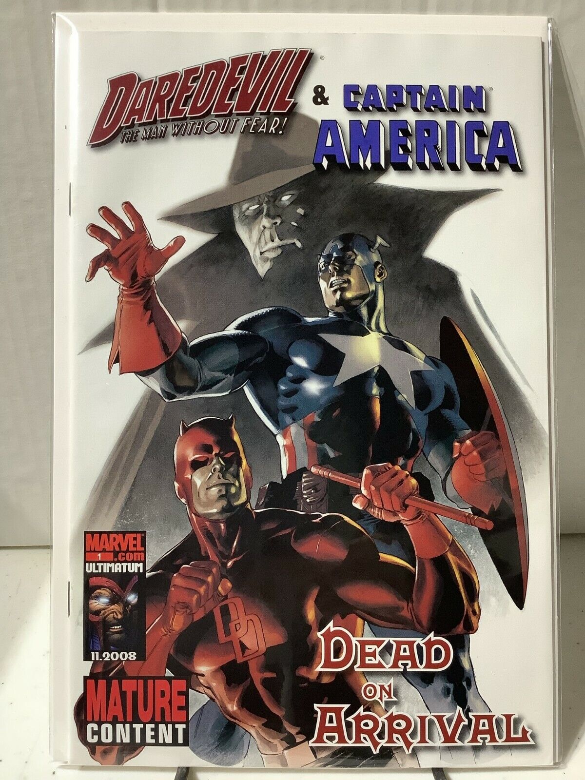 Daredevil and Captain America Dead on Arrival #1 - New Unopened Unread - VF-NM