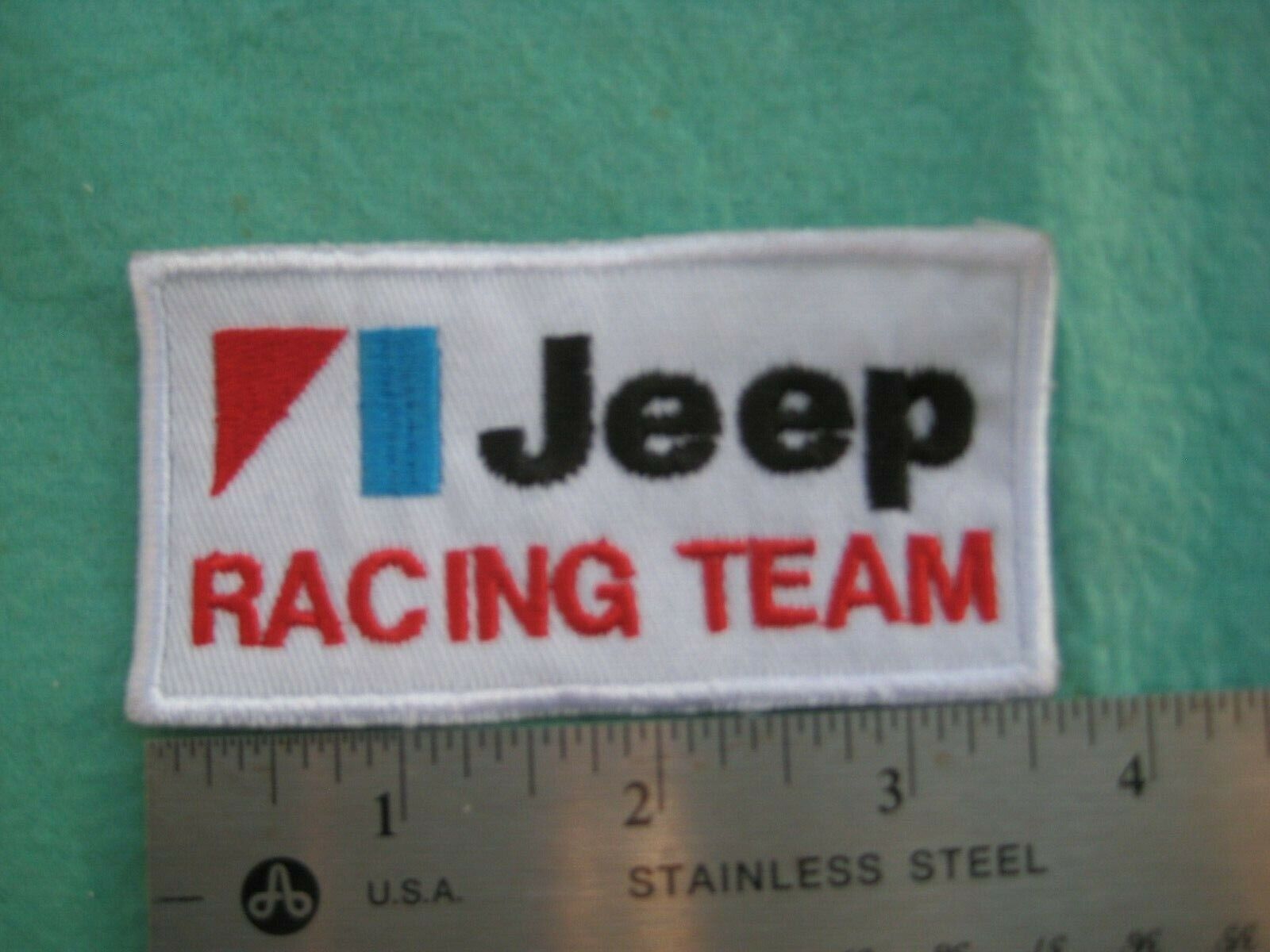 Jeep Racing Team Service Parts Dealer   Uniform Hat Patch