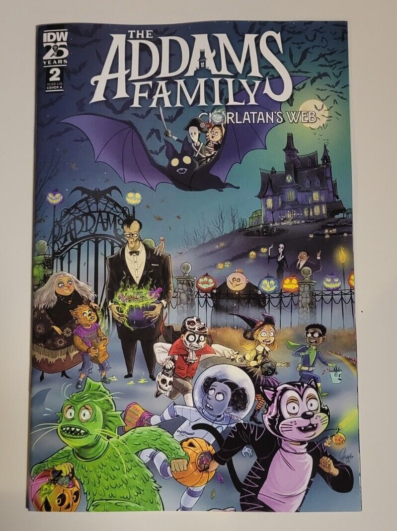 Addams Family: Charlatan\'s Web #2 02/2024 NM/NM- Cover A IDW PUBLISHING