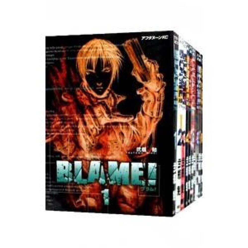 BLAME Vol.1-10 complete set comic manga Tsutomu Nihei Kodansha Hard SF Action