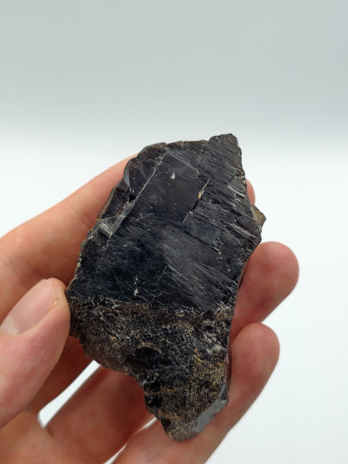 Rare Large 434ct. Morion Quartz Crystal - Volodarsko Deposit Gem
