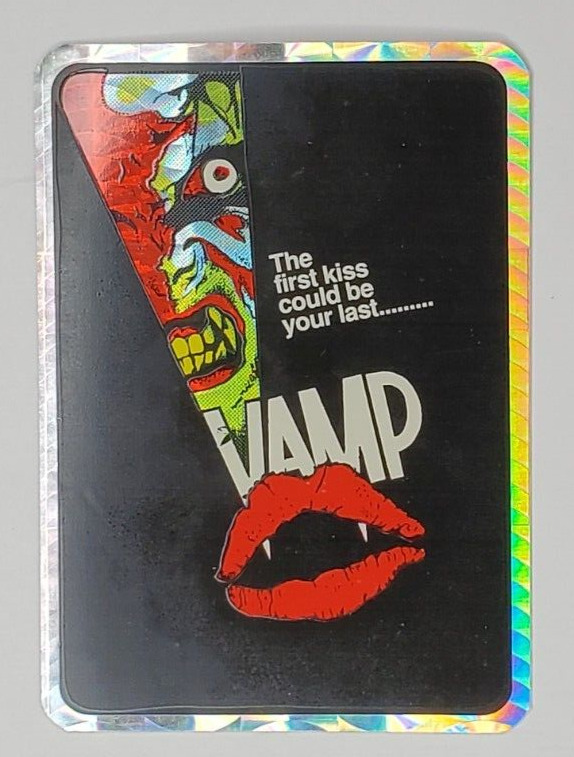 Vintage Horror Vending Machine Sticker Movie  VAMP Prism