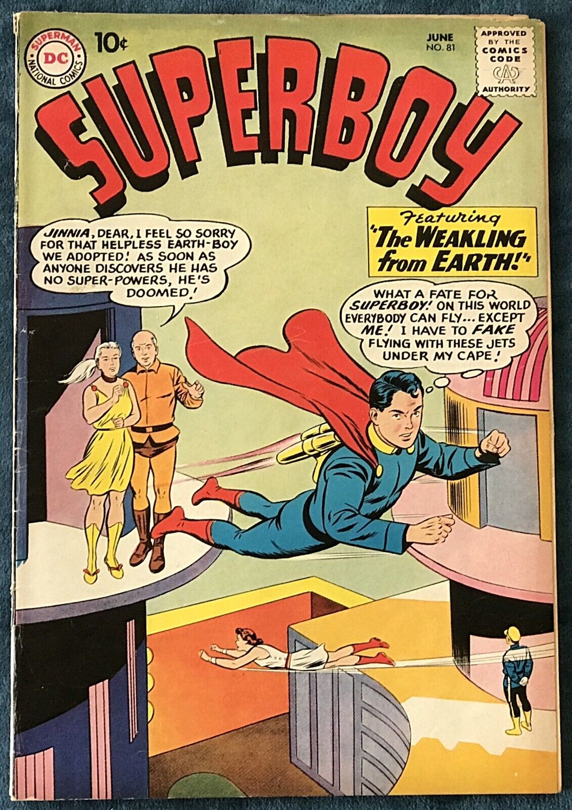 Superboy #81  June 1960 