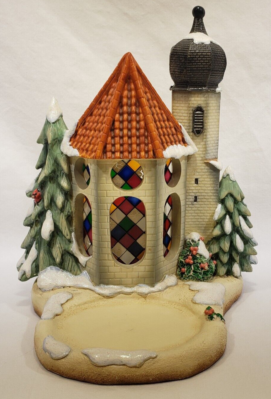 2001 Hummel Scape Collection Wintertime Chapel #1067-D Music Box Limited Goebel