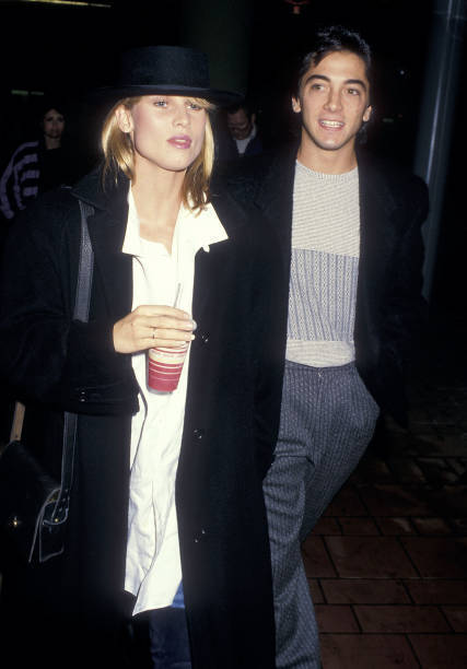 Actress Nicolette Sheridan and actor Scott Baio 1987 OLD PHOTO 9