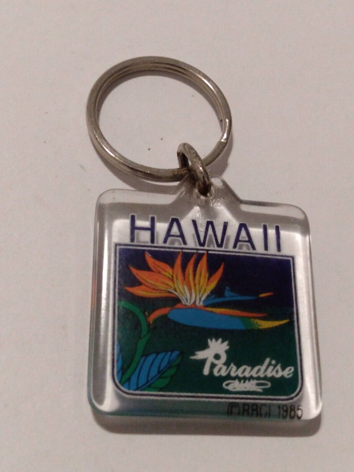 Hawaii Paradise 1985 RBCI Souvenir Keyring