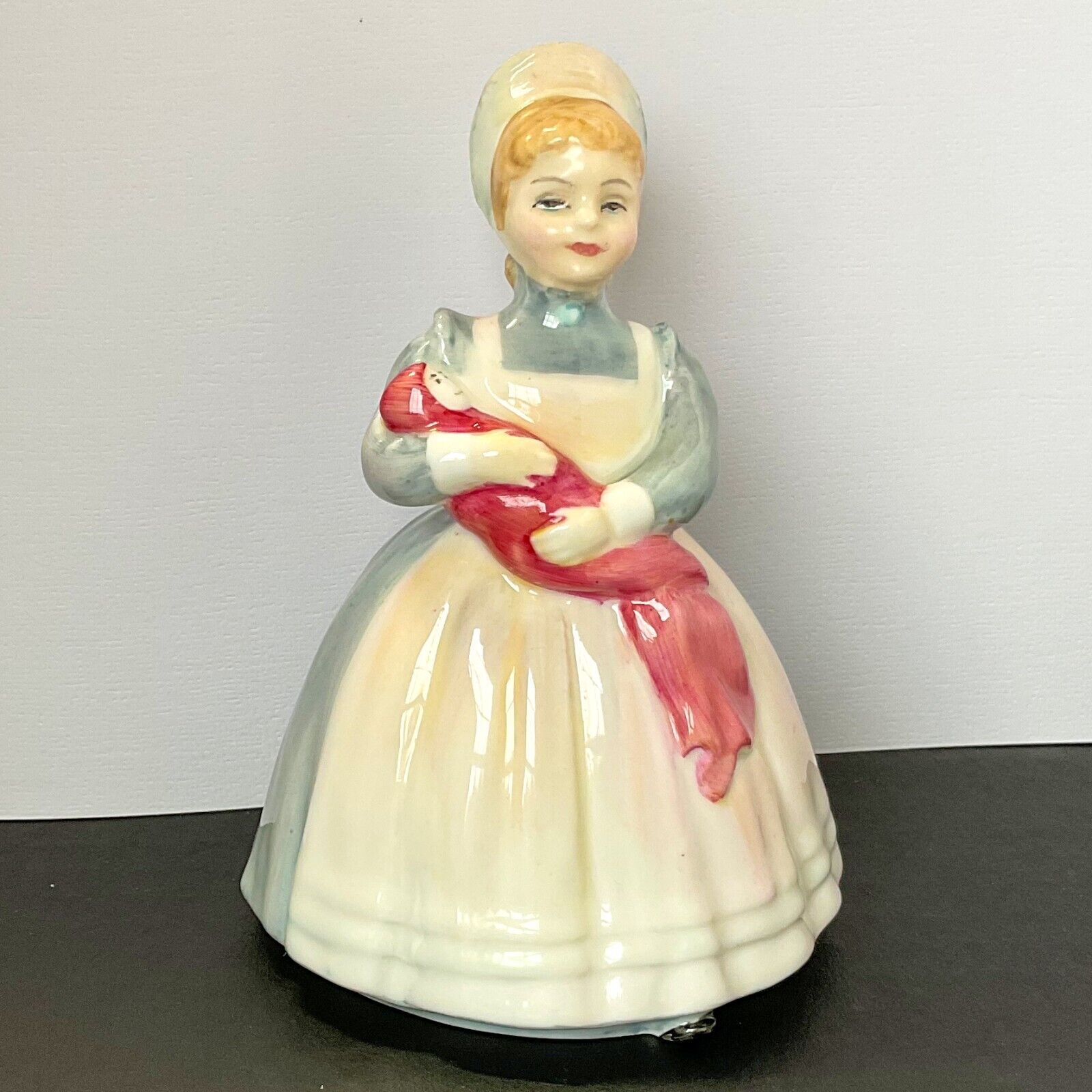 Vintage Royal Doulton 'The Rag Doll' HN 2142 Figurine, Bone China, England, 1954
