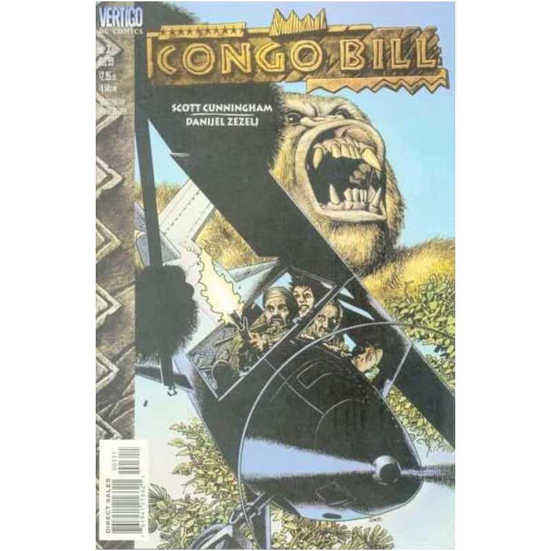Congo Bill (1999 series) #3 in Near Mint minus condition. DC comics [a\