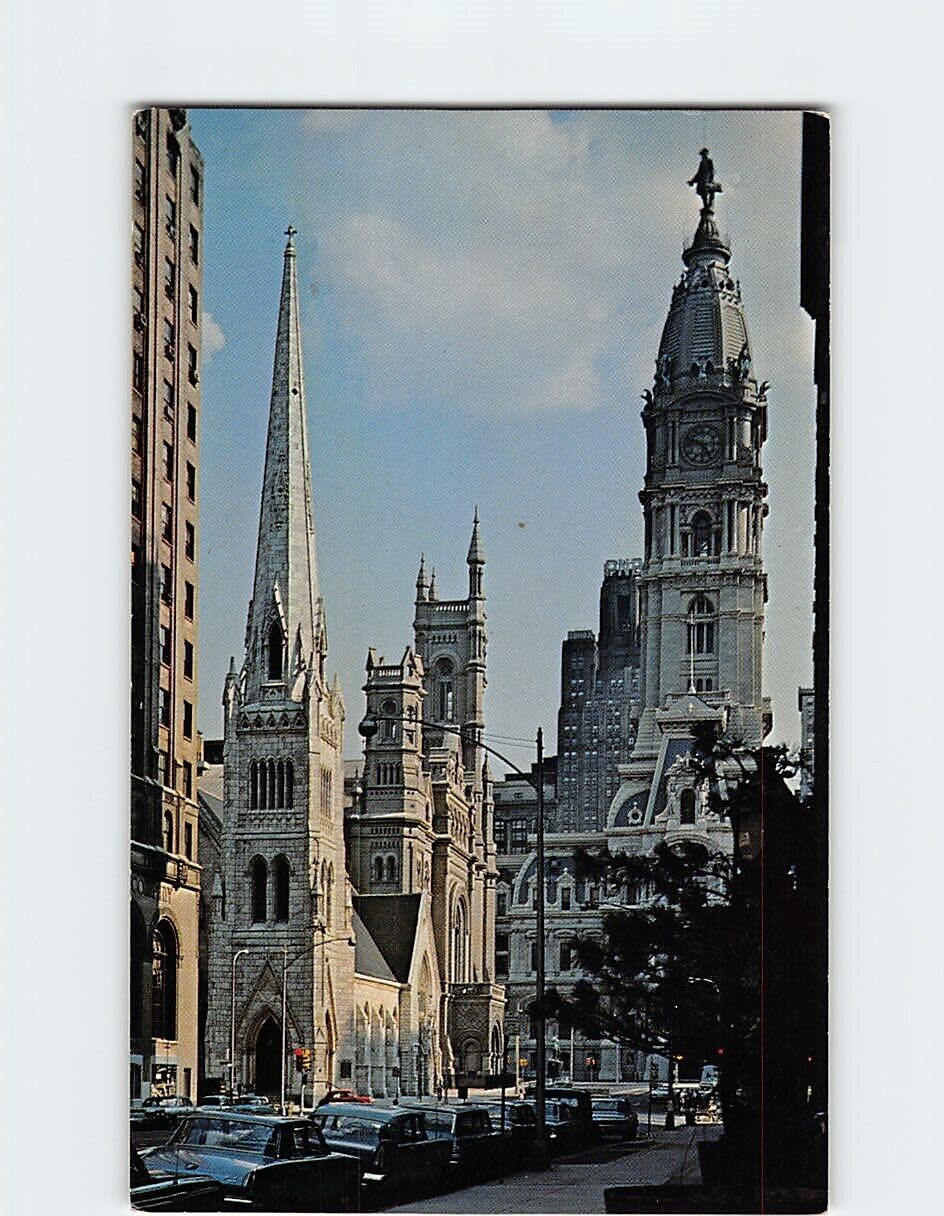 Postcard Arch Street Methodist Church Philadelphia Pennsylvania USA