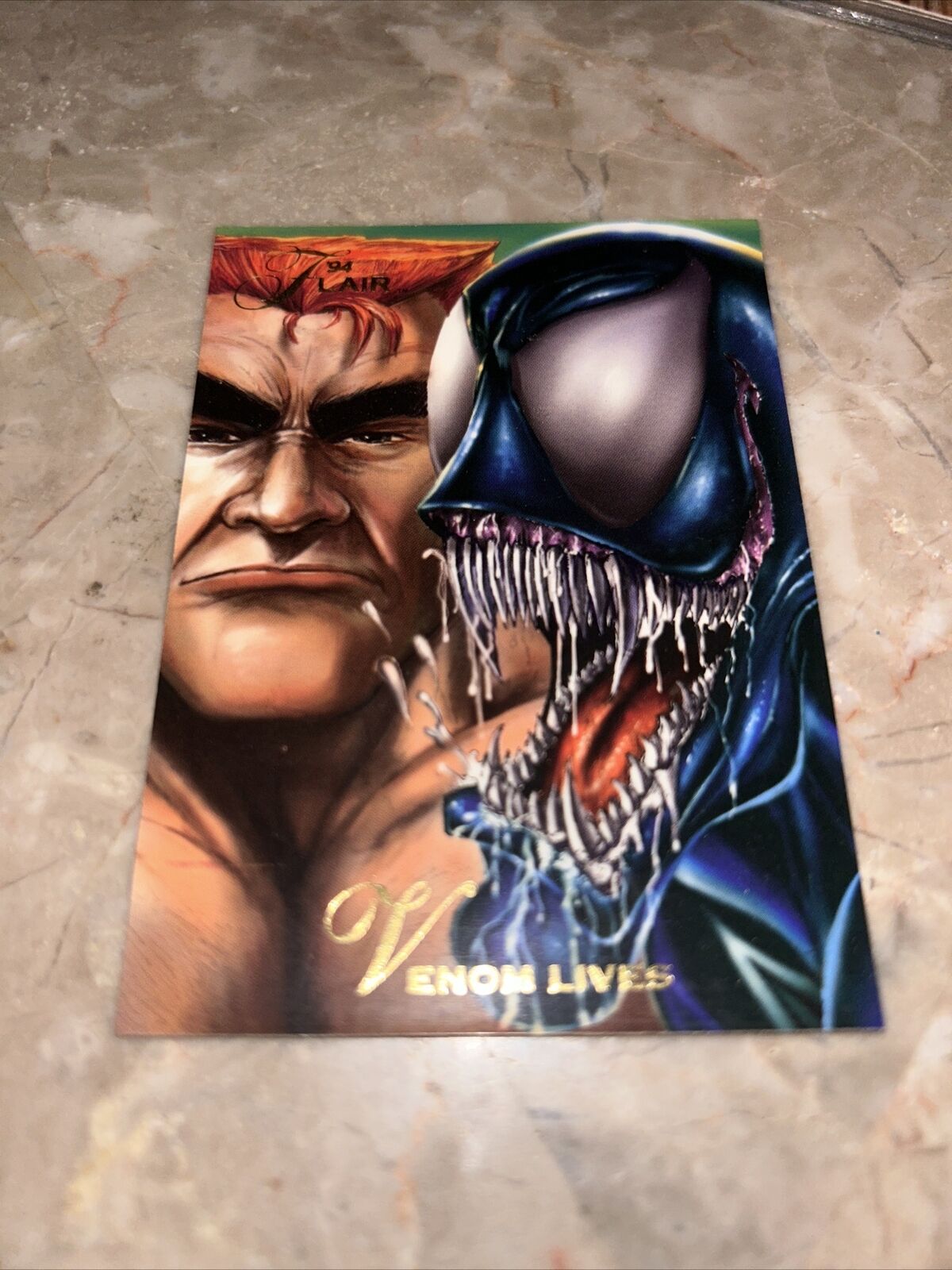 VENOM LIVES 1994 Flair Fleer Marvel Premium Maximum Carnage Card Part VI 