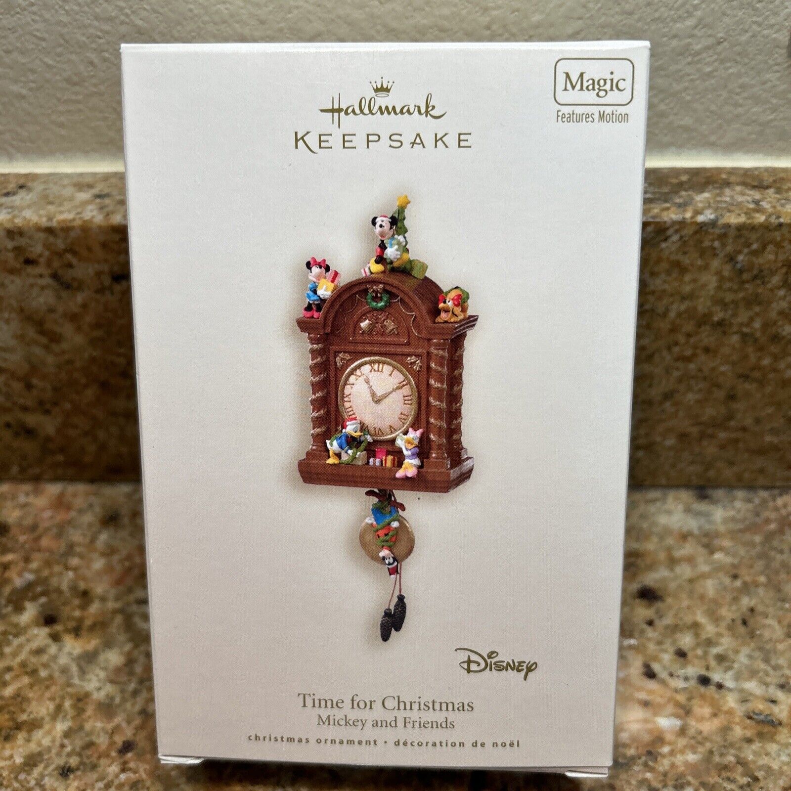 2007 HALLMARK - DISNEY - TIME FOR CHRISTMAS - MICKEY AND FRIENDS - NEW IN BOX