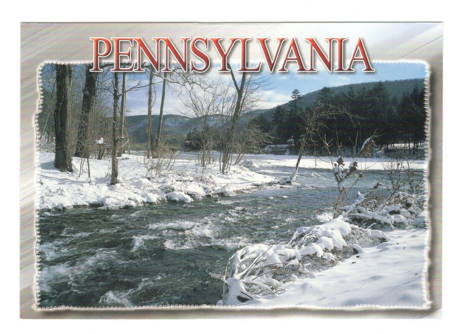 Northeast Pennsylvania Vintage 4x6 Postcard AN24