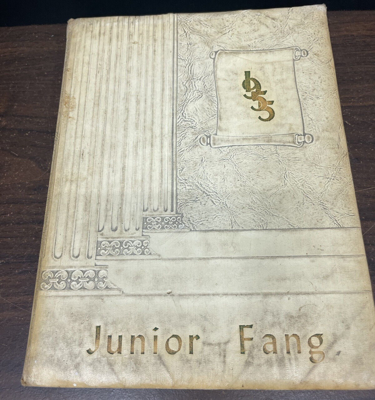 1955 junior fang yearbook lufkin texas 