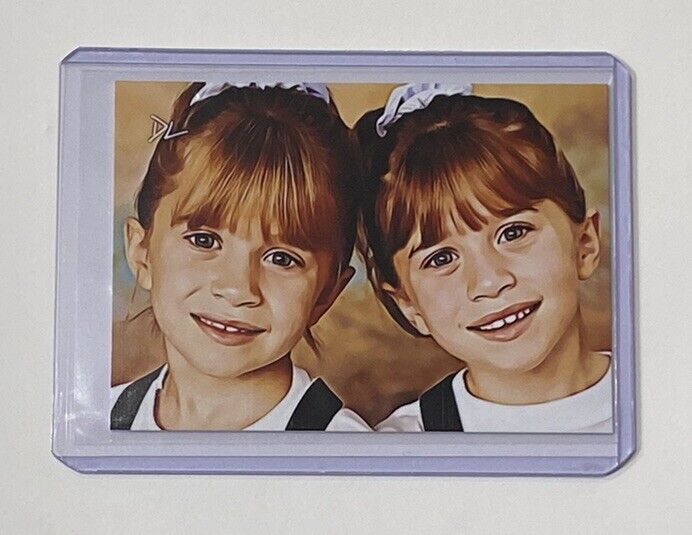 The Olsen Twins Limited Edition Artist Signed “Full House” Trading Card 2/10