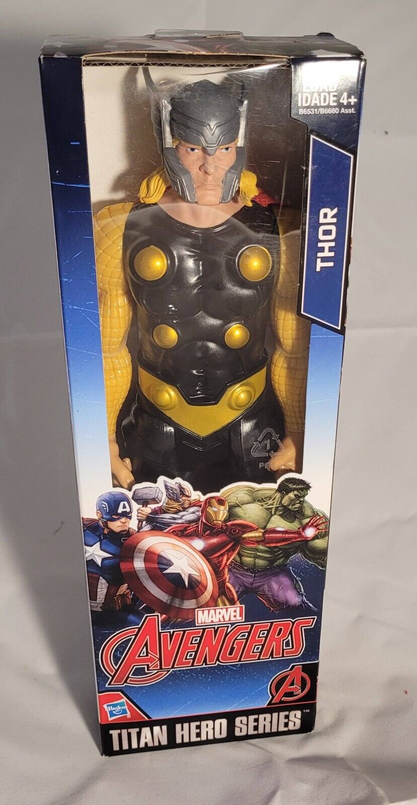THOR Action Figure Marvel Avengers Titan Hero Series by Hasbro 12 Inch