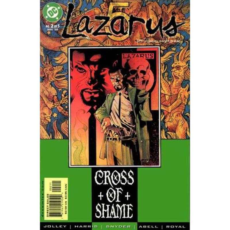 Lazarus Five #2 DC comics NM minus Full description below [m\'