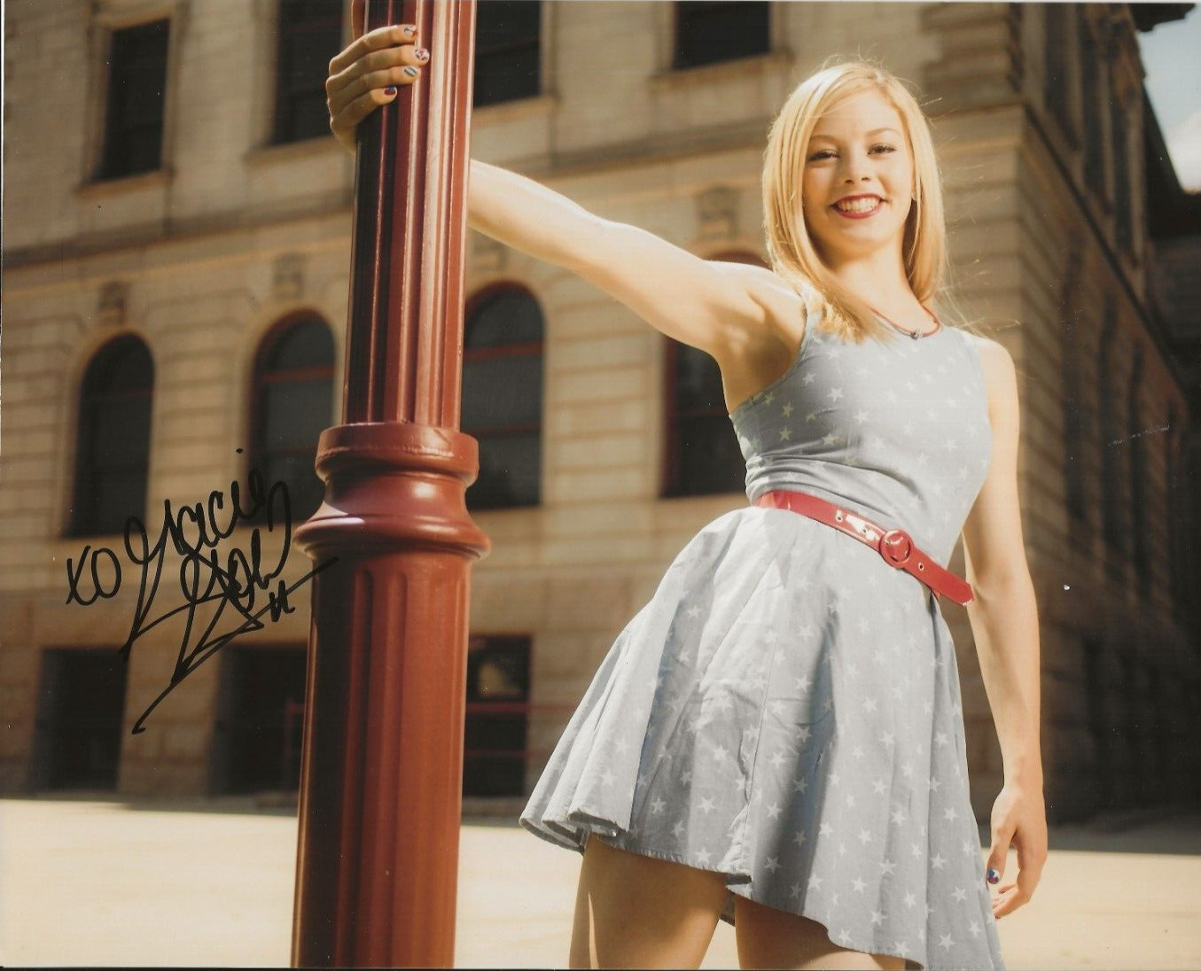Gracie Gold REAL hand SIGNED Photo #3 COA Autographed Olympics figure skater