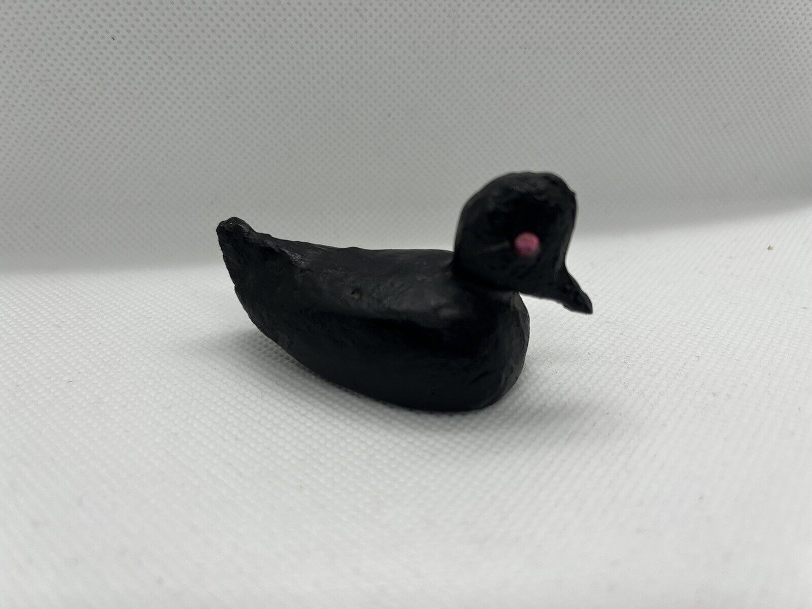 1917 Duck RUSTIC Folk Hand Crafted from Pennsylvania Coal Dust Figurine 2.5\