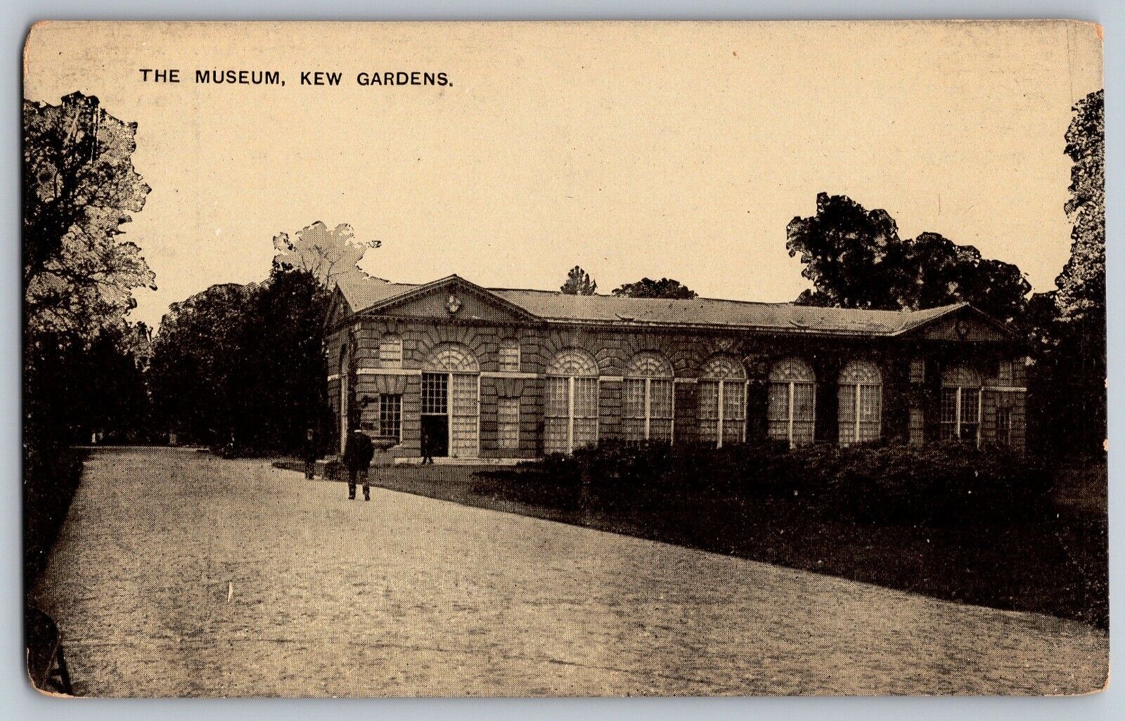 The Old Museum at Botanic Kew Gardens - Vintage Postcard - Unposted