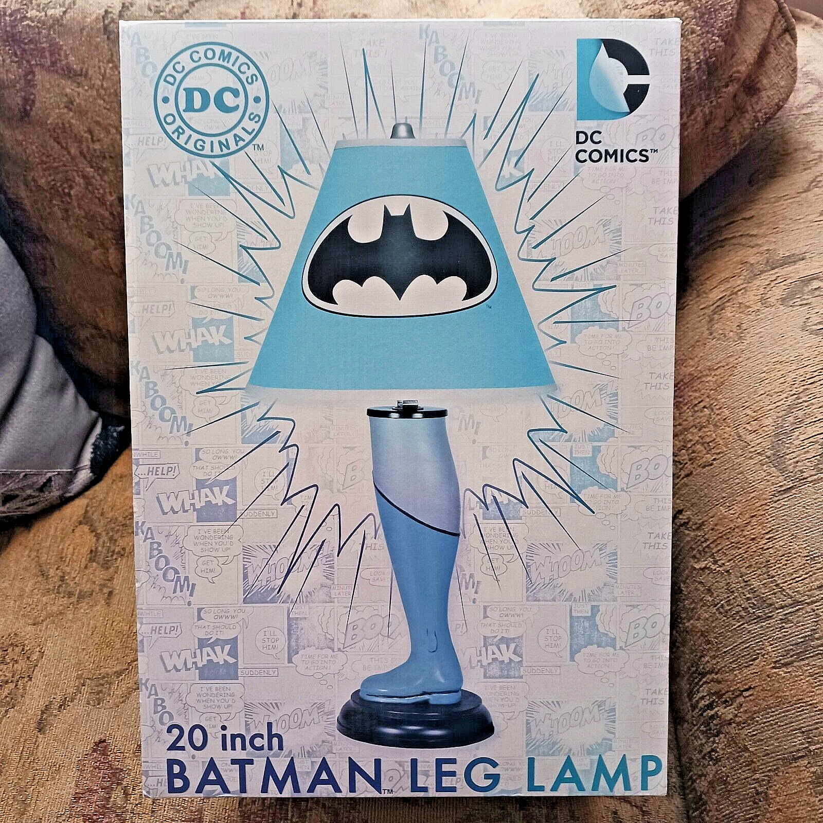 NECA DC Comics Batman Leg Lamp (A Christmas Story Nod)