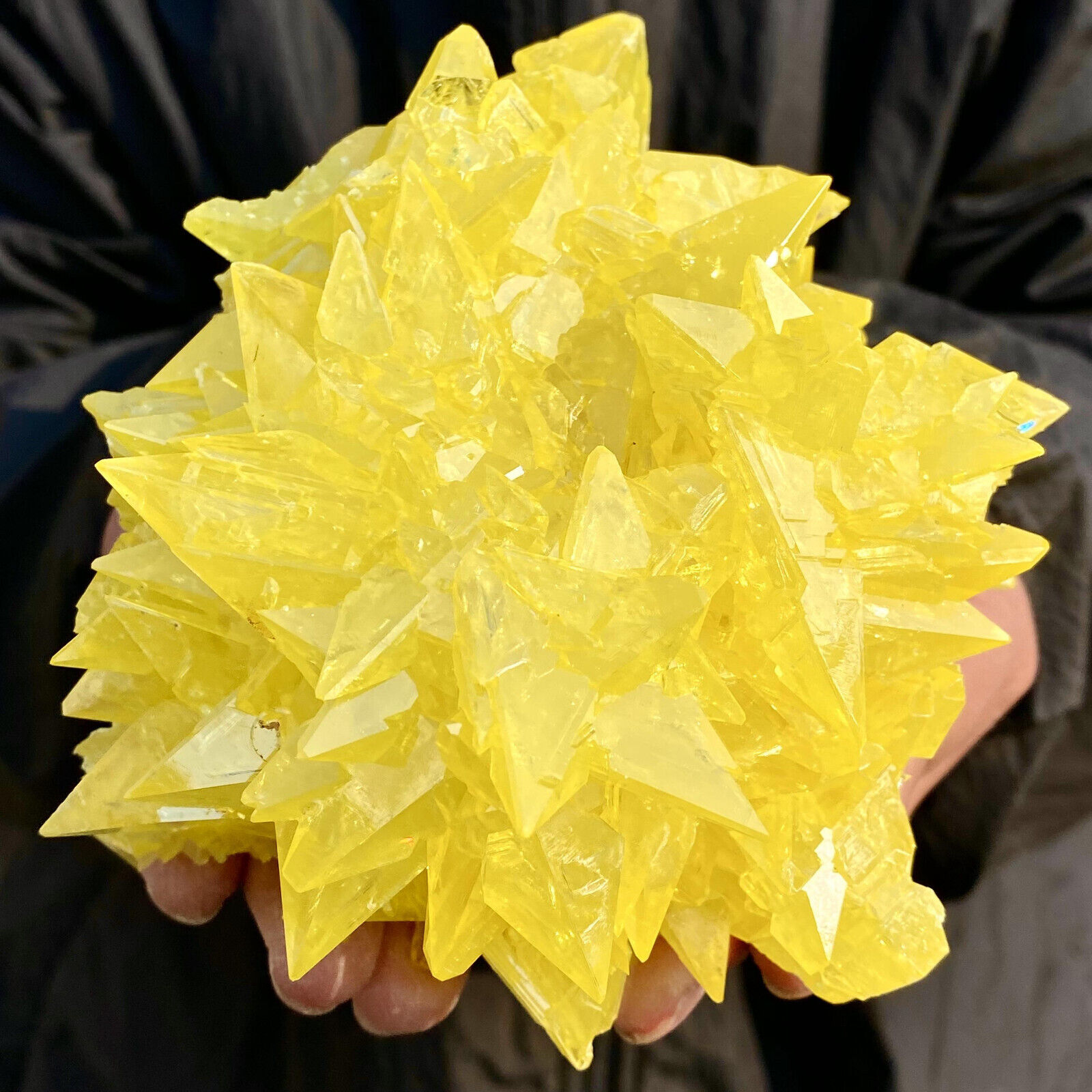 1.5LB Minerals ** LARGE NATIVE SULPHUR OnMATRIX Sicily- FREE