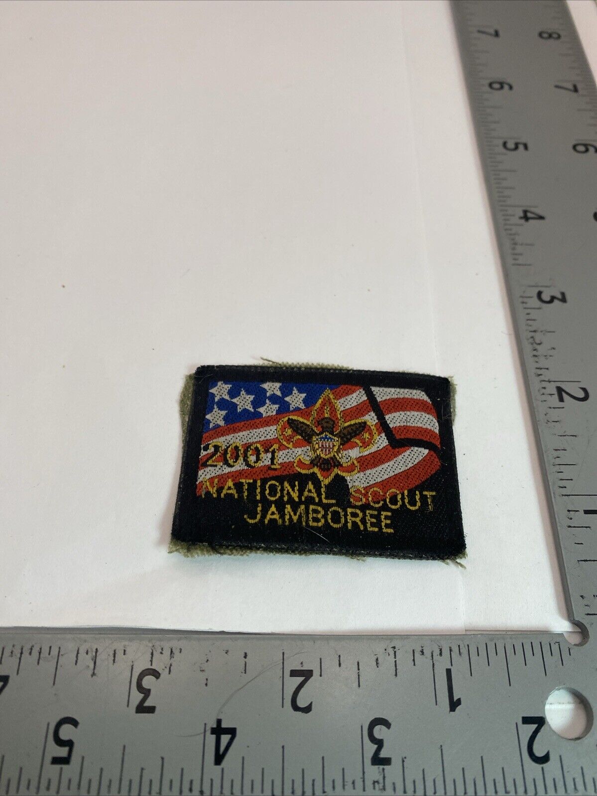 2001 National Boy Scout Jamboree Woven 68C-1106E