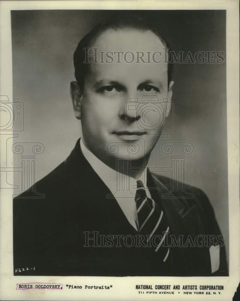 1955 Press Photo Boris Goldovsky to Appear at Univ of MN Northrop Auditorium