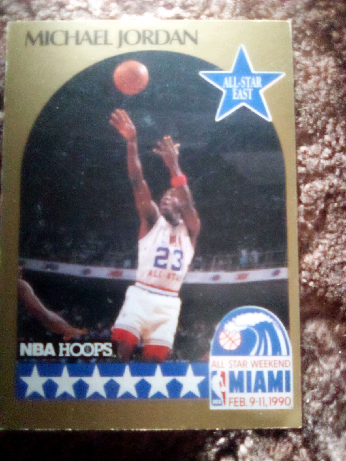 MINT🔥90-91 NBA Hoops Basketball Card All Star East Michael Jordan #5 MINT RANGE