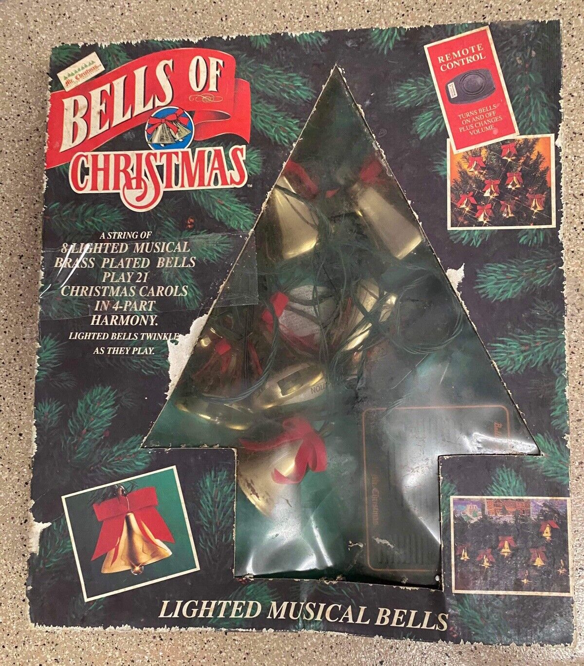 Vintage Musical Bells Of Christmas 