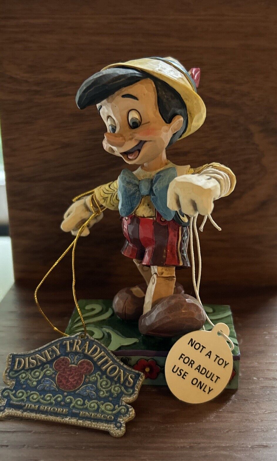 Jim Shore Lively Step Pinocchio Walt Disney Showcase  Disney Traditions With Box