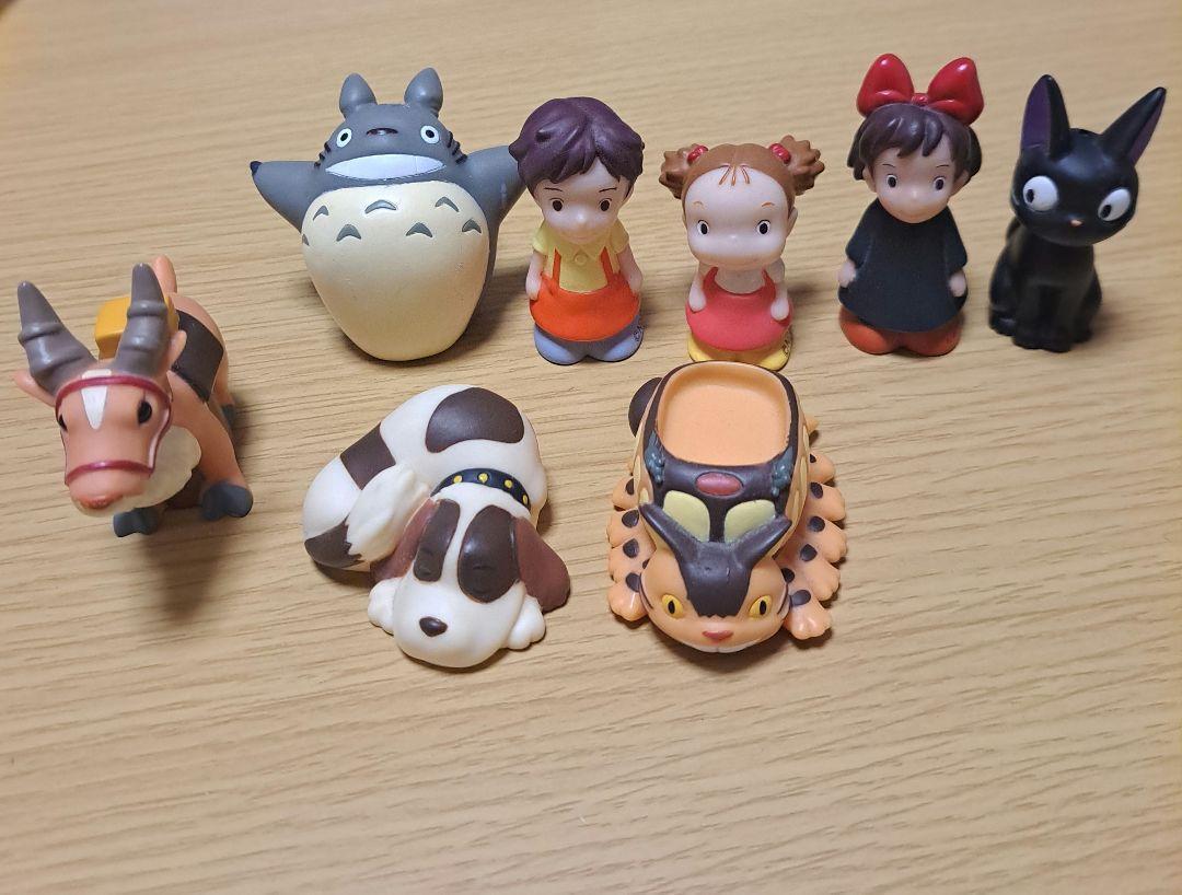 Lot of 8 Studio Ghibli My Neighbor Totoro Finger Puppet Figure Set Anime Toy