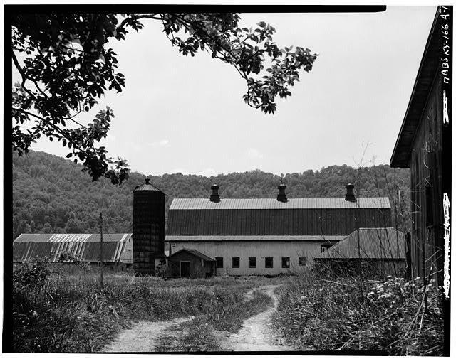 Thomas J. Bruce Barn,State Route 8,Vanceburg,Lewis County,KY,Kentucky,HABS
