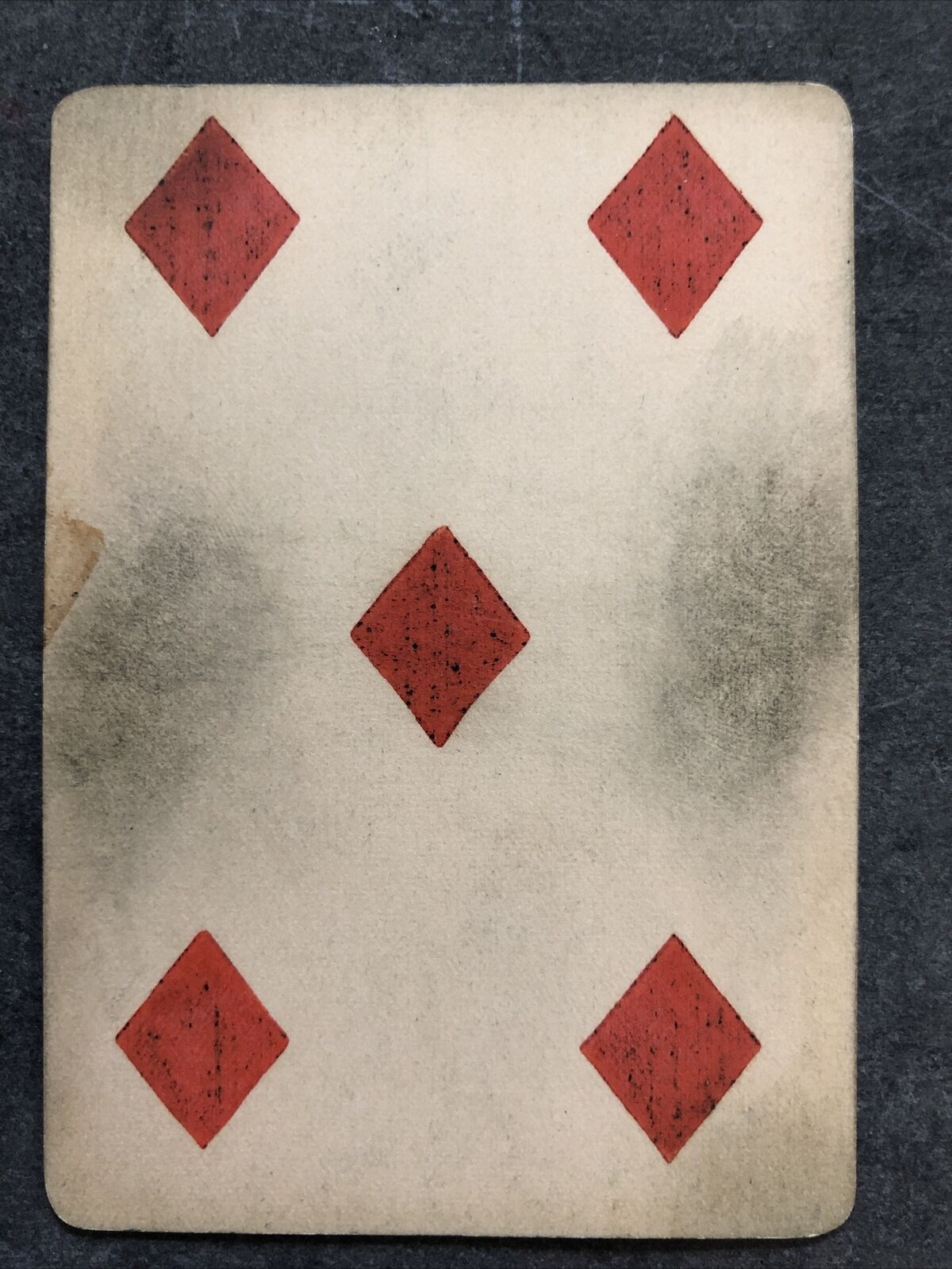 ORIGINAL 1860-1880s NO NUMBERS SAMUEL HART PLAYING CARD OLD WEST CIVIL WAR US