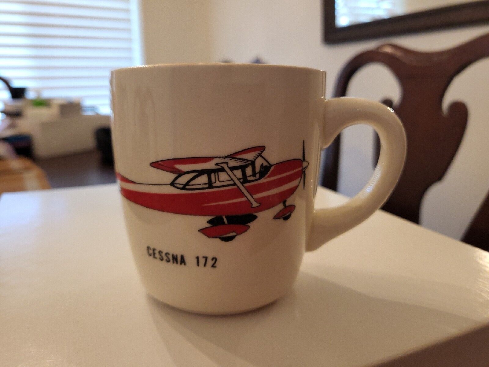 ULTRA RARE Cessna 172  Vintage USA Ceramic Coffee Mug 