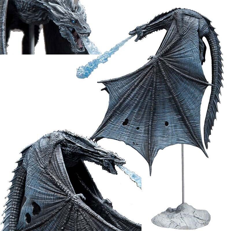 GAME OF THRONES Viserion Ice Dragon Deluxe ACTION FIGURE 19cm no box Toys Gift