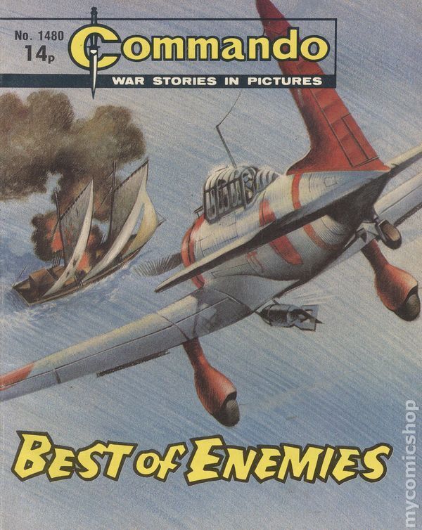 Commando War Stories in Pictures #1480 FN 1981 Stock Image