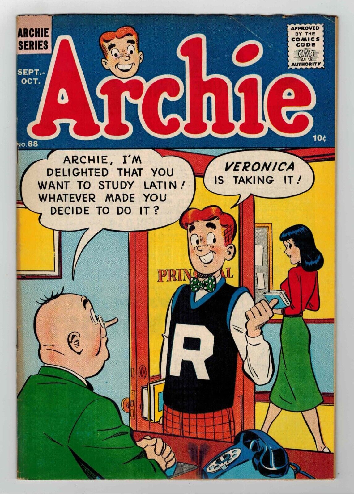 ARCHIE # 88 - (ARCHIE 1957) - NICE SOLID MID-GRADE - HARD TO FIND - FN 6.0