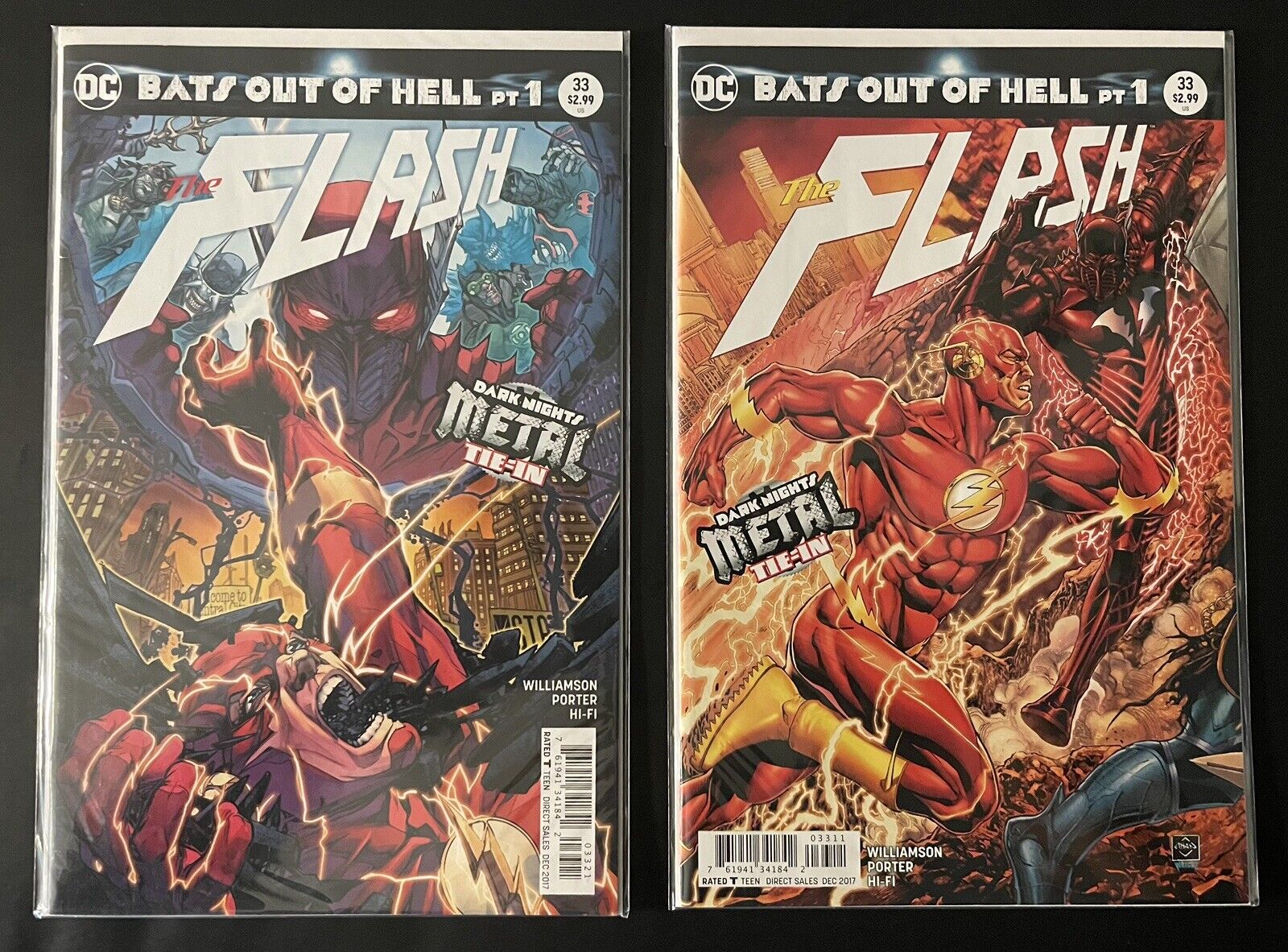 Flash 33|Metal tie-in|Cover A/B|VF+